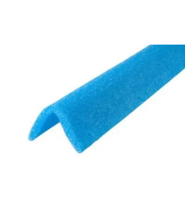 TIRA PERFIL ANGULO FOAM 45x45x2.000 AZUL/NEGRO