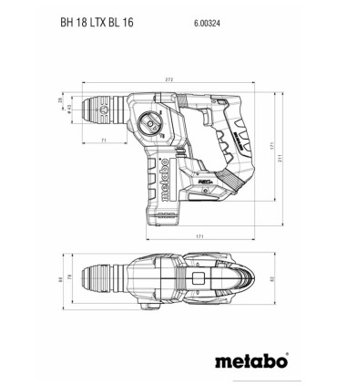 MARTILLO COMPACTO BATERIA BHA18LTX-16