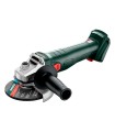 MINI RADIAL BAT. 125mm W18-7-125 SIN BATERIA ***SOLO CARCASA METABO