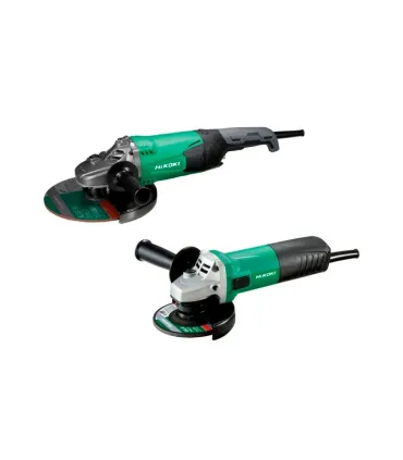 PACK RADIALES HIKOKI Ø230 2.200W + Ø115 750W CON MALETA y DISCO DIAMANTE 230