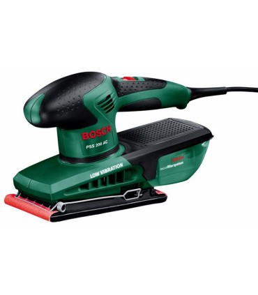 LIJADORA ORBITAL 200W 92X182mm C/VELCRO BOSCH (PSS200A)