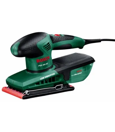 LIJADORA ORBITAL 200W 92X182mm C/VELCRO BOSCH (PSS200A)