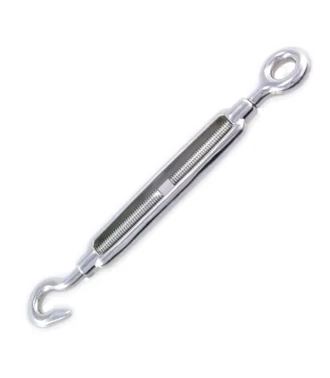 TENSOR ABIERTO GANCHO-ANILLA INOX M8