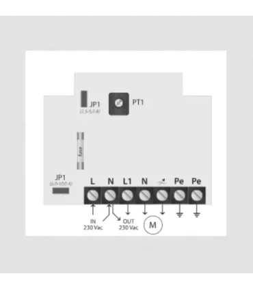 REGULADOR VELOCIDAD MANUAL 1.5 AMP. MAX