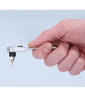 LLAVE CARRACA DESTORPUNTAS 1/4" BT