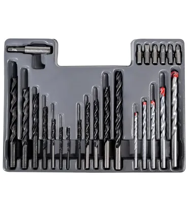 JUEGO BROCAS BRICO HIERRO+ MADERA+ PARED Y 300 TACOS