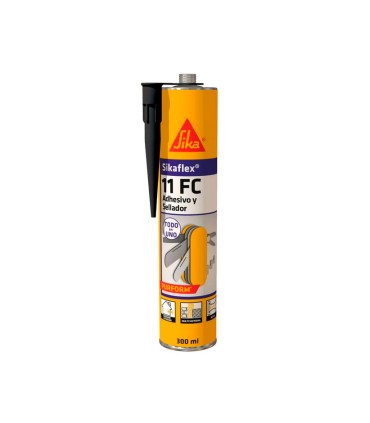 CARTUCHO SIKAFLEX 11 FC NEGRO POLIURETANO
