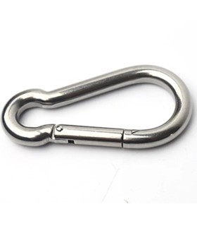 MOSQUETON  INOX 316  5x50 WLL70KG