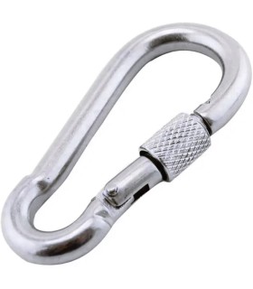 MOSQUETON VIROLA INOX 316 8x80mm WLL230KG