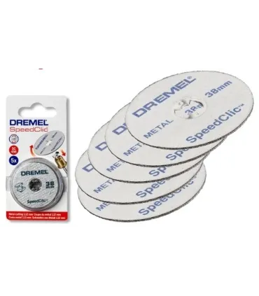 PAQ. 5 DISCOS DREMEL SPEED CLIC SC-456