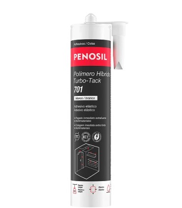 CARTUCHO ADHESIVO SELLADOR INMEDIATO TURBOTACK BLANCO