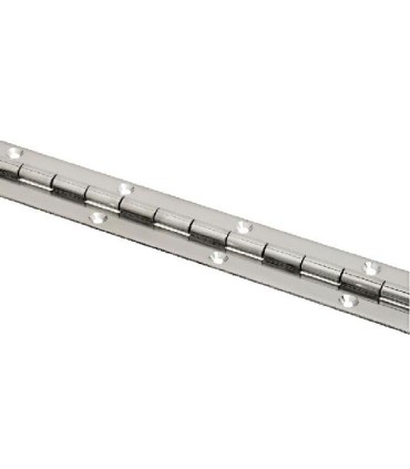 BISAGRA PIANO INOX304 45X2X1700 C/AG.5,25 CADA 100mm