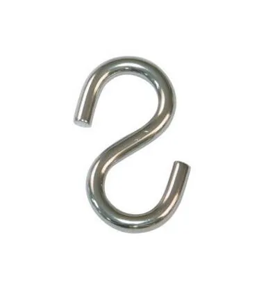 UNIDAD GANCHO TIPO "S" ACERO INOX 3x30mm