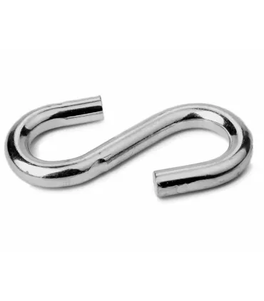 UNIDAD GANCHO TIPO "S" ACERO INOX 4x40mm