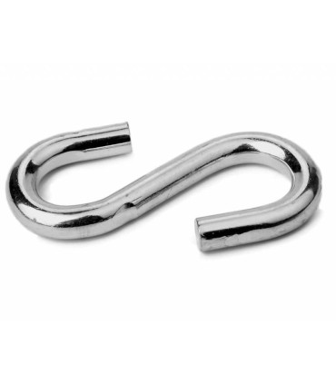 UNIDAD GANCHO TIPO "S" ACERO INOX 5x50mm