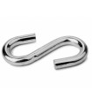 UNIDAD GANCHO TIPO "S" ACERO INOX 5x50mm