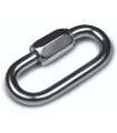 ESLABON RAPIDO ACERO INOX 316 8X75mm WLL300KG.