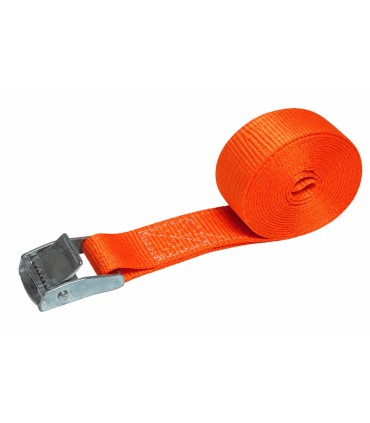 UNIDAD CINTA AMARRE 25mm 250KG 5 METROS Hebilla