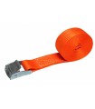 UNIDAD CINTA AMARRE 25mm 250KG 5 METROS Hebilla