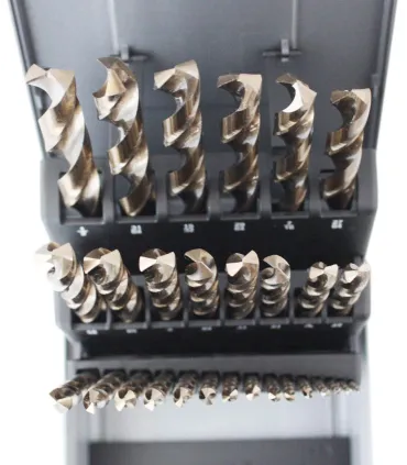 JUEGO 25 BROCAS DIN338N HSSE COBALTO 1-13x 0,5mm