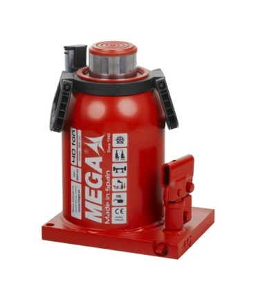GATO HIDRAULICO BOTELLA MEGA MG/BR-40, 40 TON, 246/396mm