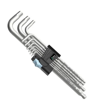 JUEGO 9 LLAVES ALLEN 3950/9 PKL INOXiDABLES DE 1.5 A 10mm