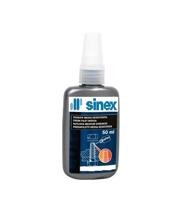 FIJADOR ROSCAS RESISTENCIA MEDIA SINEX 250ml 243
