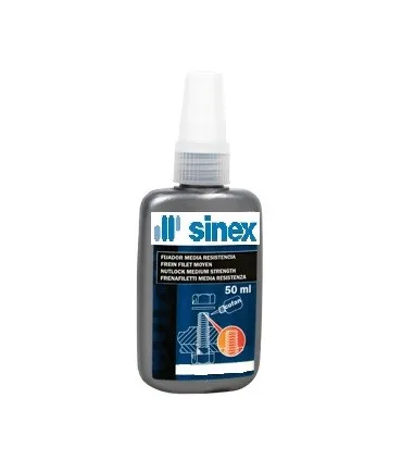FIJADOR ROSCAS RESISTENCIA MEDIA SINEX 250ml 243