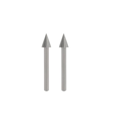 BL. 2 ESPIGA 6,4mm.TALADRO MOD.125