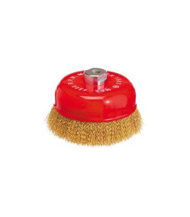 CEPILLO TAZA CONICO Ø100 M14 PUA 100% LATON
