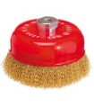 CEPILLO TAZA CONICO Ø100 M14 PUA 100% LATON