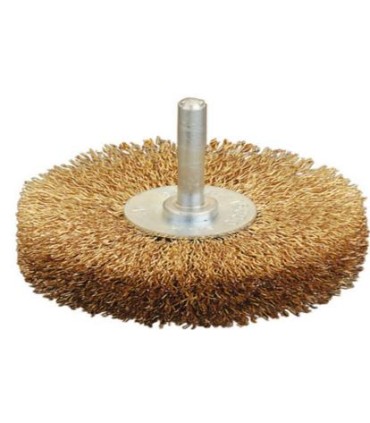 CEPILLO ESPIGA Ø6 PLANO Ø75MM PUA LATON 100%