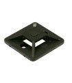 BOLSA 100 SOPORTES ADH P/BRIDA 27x27 NEGRO