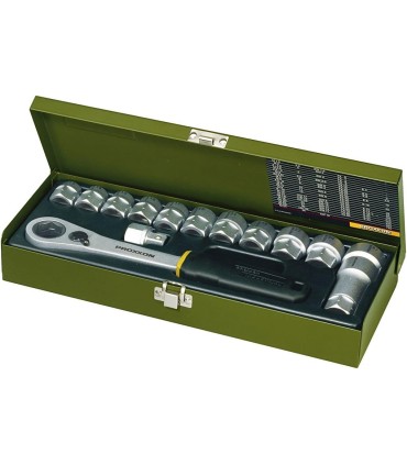 JUEGO VASOS PASANTES PROXON 14PCS 13 27MM 1/2"