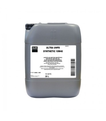 BIDON 20L ACEITE MOTOR TURBO DIESEL SYNT UPHD 10W40 API CI-4 , ACEA E6/E7