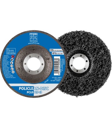 DISCO POLICLEAN FIBRA VIDRIO PCLD 115-13