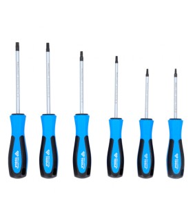 JUEGO 6 DESTORNILLADORES TORX BT KS