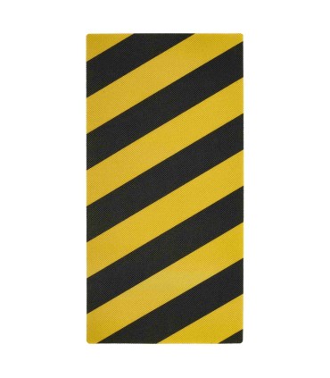 KIT 2 PROTECCION PLANA GOLPES ESPUMA AM-NEGRA 500X250X25 C/ADHESIVO