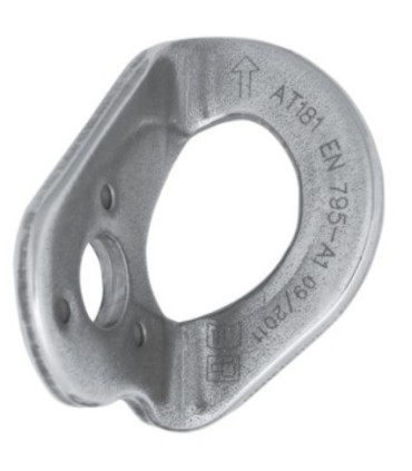 PLACA ANCLAJE LINEA VIDA INOX Ø12mm