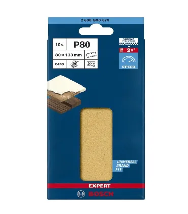 10 HOJAS LIJA MADERA 93x185 GR.100 2608900874