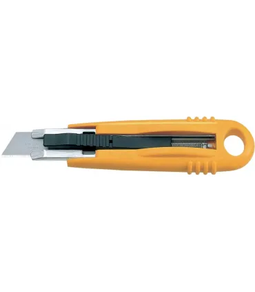 CUTTER OLFA SK-4 SEGURIDAD CUCHILLA AUTO. APTO ZURDOS