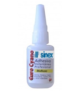 BOTE ADHESIVO INSTANTANEO SINEX 20GR 401