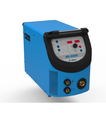 INVERTER MULTIPROCESO MMA TIG MIG SINEX M200 230V 170A-60% SINERGICO PULSADO