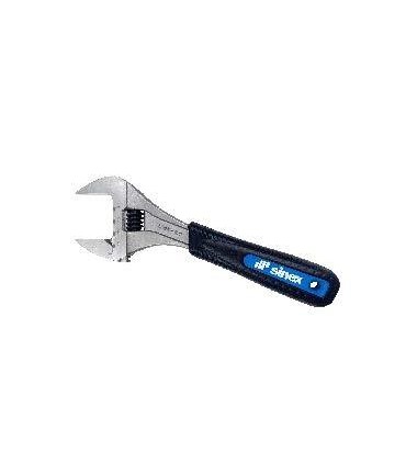 LLAVE INGLESA SINEX MOL.CENTRAL 10" Cap.53mm. Mango Goma