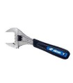 LLAVE INGLESA SINEX MOL.CENTRAL 10" Cap.53mm. Mango Goma