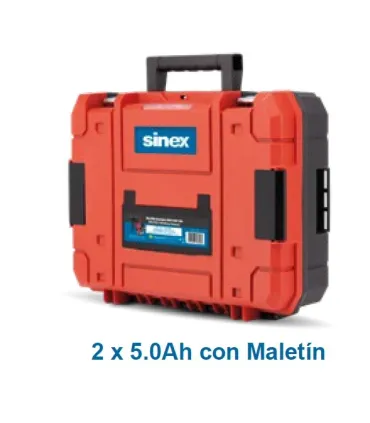 TALADRO ATORNILLADOR PERCUTOR A BATERÍA 80 Nm. TB 80-25