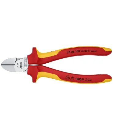 ALICATE CORTE DIAGONAL 1000V 160MM 70.06.160