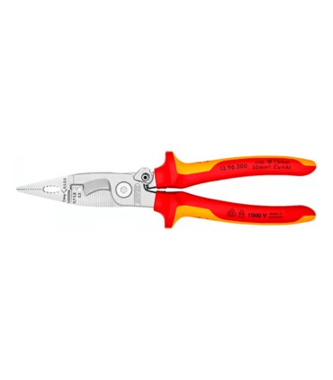 ALICATE COMBINADO ELECTRICISTA KNIPEX 1000V 13.96.200 200MM