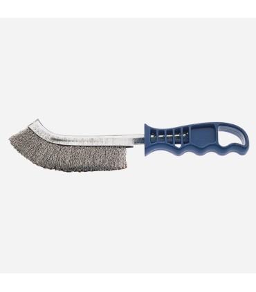 CEPILLO SPID ACERO INOX MANGO AZUL. Ø 0.30MM