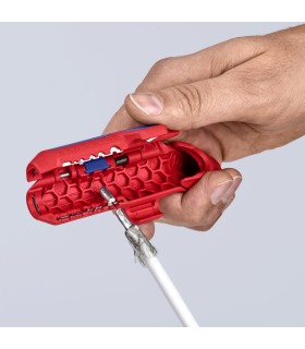 PELACABLES UNIVERSAL KNIPEX ERGOSTRIP CABLE/COAXIAL